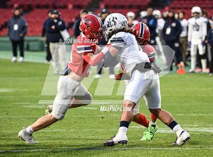 Thumbnail 2 in Central Catholic vs Lawrence (High School Football at Fenway Park) photogallery.