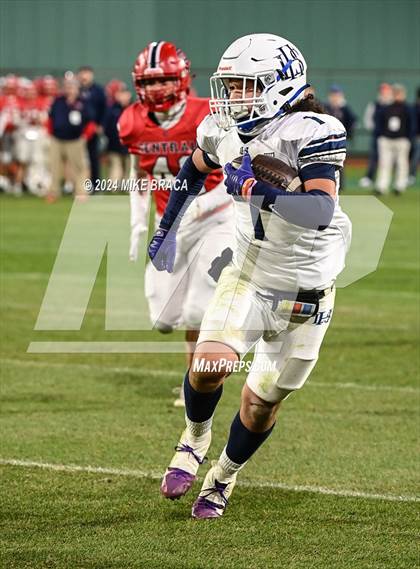 Thumbnail 2 in Central Catholic vs Lawrence (High School Football at Fenway Park) photogallery.