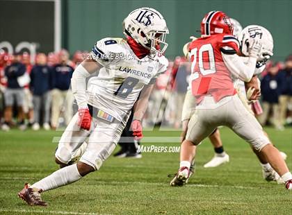 Thumbnail 1 in Central Catholic vs Lawrence (High School Football at Fenway Park) photogallery.