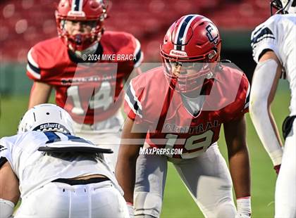 Thumbnail 2 in Central Catholic vs Lawrence (High School Football at Fenway Park) photogallery.