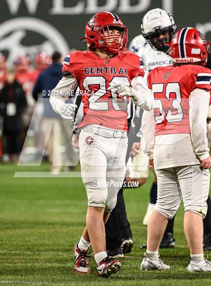 Thumbnail 1 in Central Catholic vs Lawrence (High School Football at Fenway Park) photogallery.