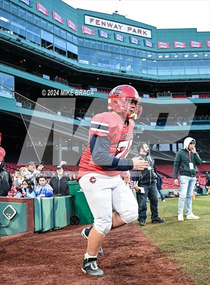 Thumbnail 1 in Central Catholic vs Lawrence (High School Football at Fenway Park) photogallery.