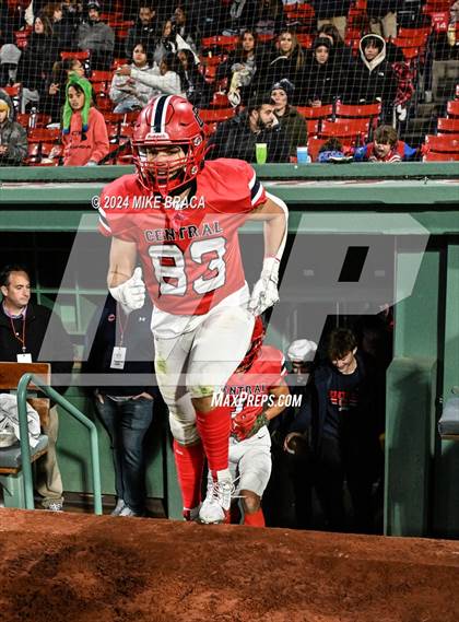 Thumbnail 1 in Central Catholic vs Lawrence (High School Football at Fenway Park) photogallery.