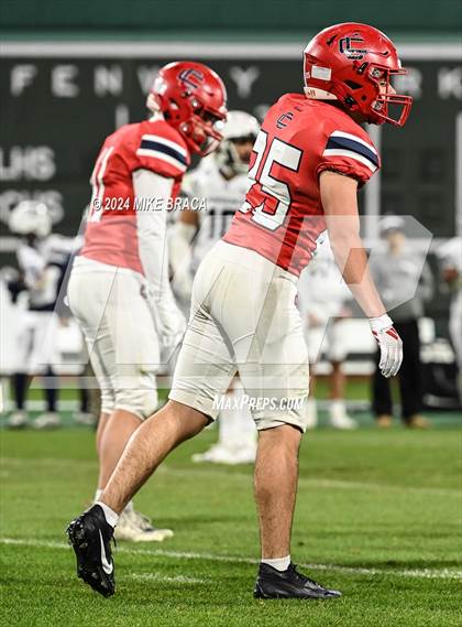 Thumbnail 1 in Central Catholic vs Lawrence (High School Football at Fenway Park) photogallery.