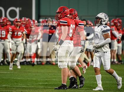 Thumbnail 1 in Central Catholic vs Lawrence (High School Football at Fenway Park) photogallery.