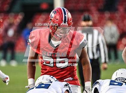 Thumbnail 1 in Central Catholic vs Lawrence (High School Football at Fenway Park) photogallery.