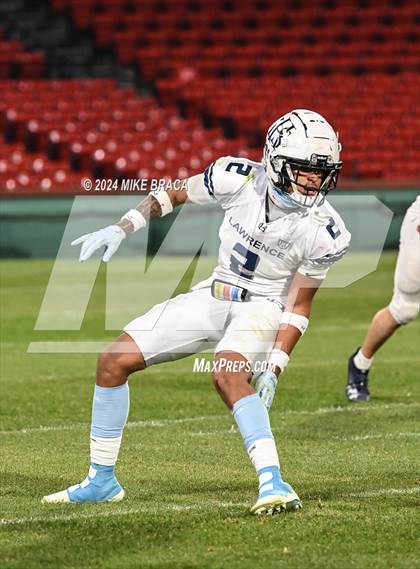 Thumbnail 1 in Central Catholic vs Lawrence (High School Football at Fenway Park) photogallery.