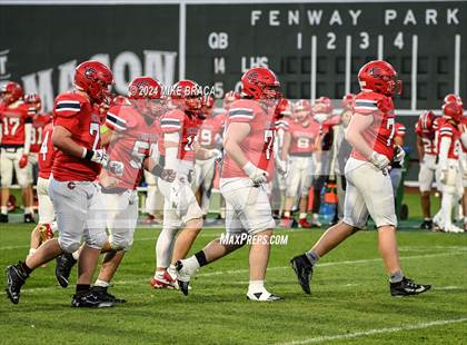 Thumbnail 1 in Central Catholic vs Lawrence (High School Football at Fenway Park) photogallery.