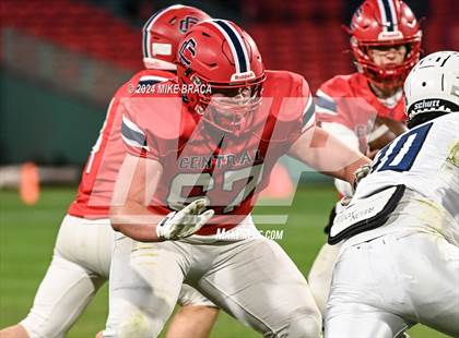 Thumbnail 1 in Central Catholic vs Lawrence (High School Football at Fenway Park) photogallery.
