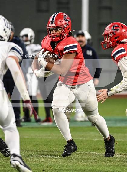 Thumbnail 1 in Central Catholic vs Lawrence (High School Football at Fenway Park) photogallery.