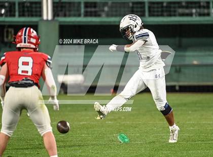 Thumbnail 1 in Central Catholic vs Lawrence (High School Football at Fenway Park) photogallery.
