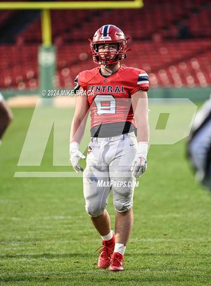 Thumbnail 3 in Central Catholic vs Lawrence (High School Football at Fenway Park) photogallery.