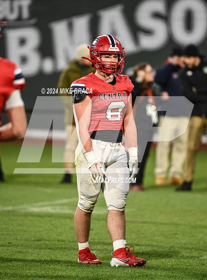 Thumbnail 2 in Central Catholic vs Lawrence (High School Football at Fenway Park) photogallery.