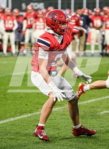 Thumbnail 2 in Central Catholic vs Lawrence (High School Football at Fenway Park) photogallery.