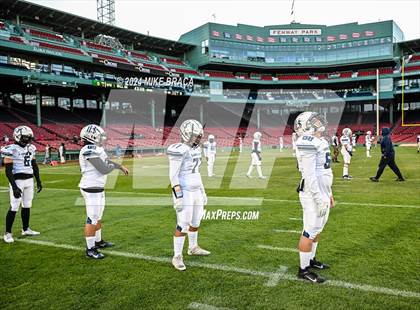 Thumbnail 1 in Central Catholic vs Lawrence (High School Football at Fenway Park) photogallery.