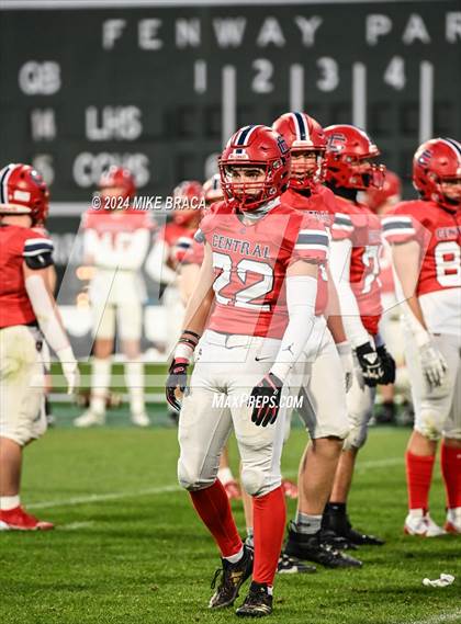 Thumbnail 1 in Central Catholic vs Lawrence (High School Football at Fenway Park) photogallery.