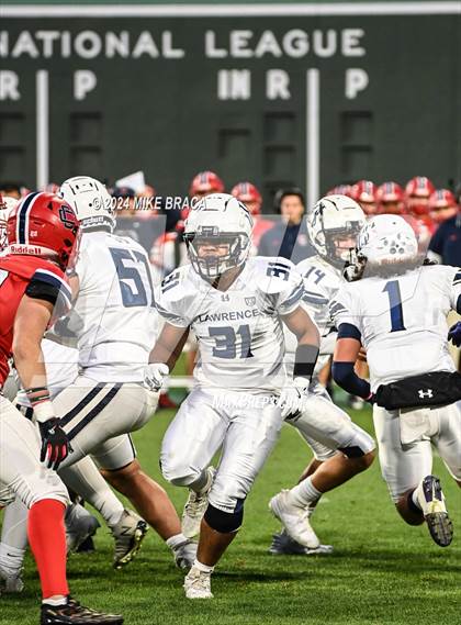 Thumbnail 1 in Central Catholic vs Lawrence (High School Football at Fenway Park) photogallery.