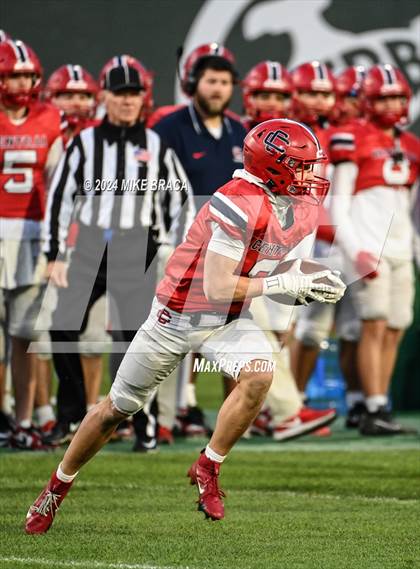 Thumbnail 3 in Central Catholic vs Lawrence (High School Football at Fenway Park) photogallery.