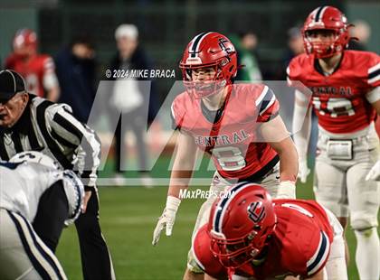 Thumbnail 1 in Central Catholic vs Lawrence (High School Football at Fenway Park) photogallery.