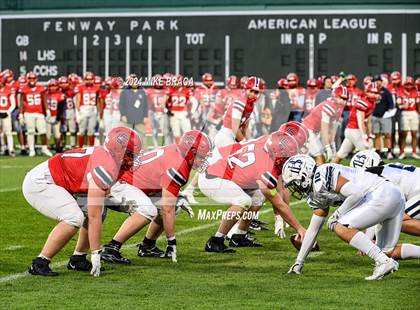 Thumbnail 2 in Central Catholic vs Lawrence (High School Football at Fenway Park) photogallery.