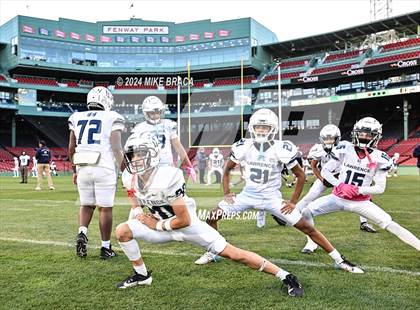 Thumbnail 1 in Central Catholic vs Lawrence (High School Football at Fenway Park) photogallery.