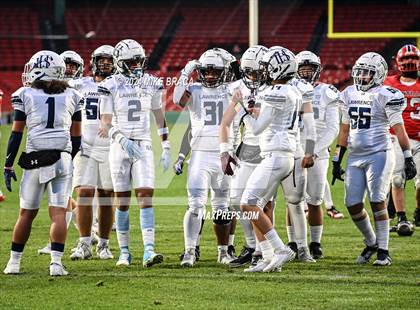 Thumbnail 2 in Central Catholic vs Lawrence (High School Football at Fenway Park) photogallery.