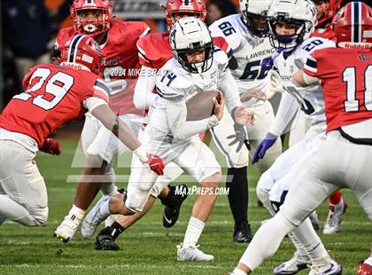 Thumbnail 1 in Central Catholic vs Lawrence (High School Football at Fenway Park) photogallery.