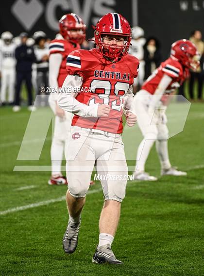 Thumbnail 1 in Central Catholic vs Lawrence (High School Football at Fenway Park) photogallery.