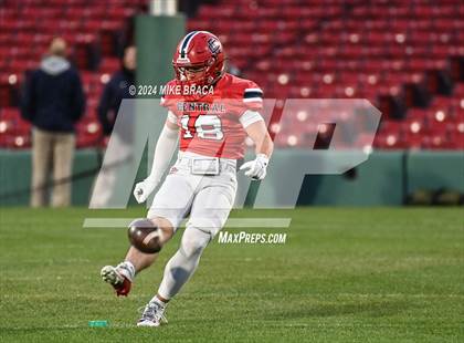 Thumbnail 2 in Central Catholic vs Lawrence (High School Football at Fenway Park) photogallery.