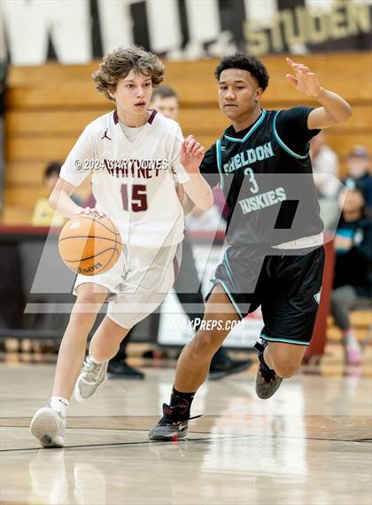 Thumbnail 1 in Sheldon vs Whitney (Turkey Toss-Up Championship) photogallery.