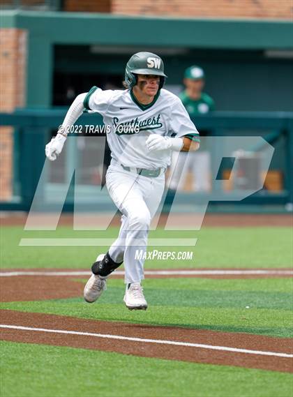 Thumbnail 2 in Blue Valley Southwest vs. De Soto(KSHSAA State 5A Quarterfinals) photogallery.
