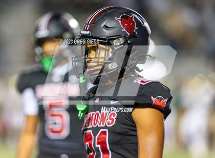 Thumbnail 2 in Ware County vs. Warner Robins (GHSA 5A Round 2) photogallery.