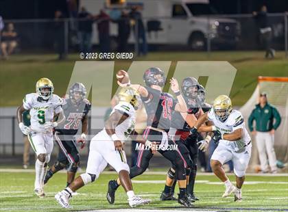 Thumbnail 3 in Ware County vs. Warner Robins (GHSA 5A Round 2) photogallery.