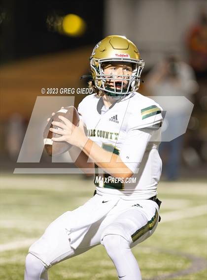 Thumbnail 1 in Ware County vs. Warner Robins (GHSA 5A Round 2) photogallery.