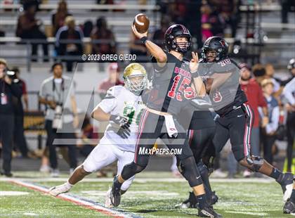 Thumbnail 1 in Ware County vs. Warner Robins (GHSA 5A Round 2) photogallery.