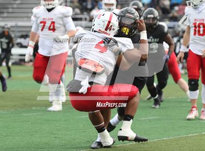 Thumbnail 3 in Wilson @ Harrisburg (PIAA AAAAAA Round 3 Playoff) photogallery.