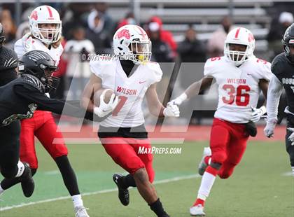 Thumbnail 3 in Wilson @ Harrisburg (PIAA AAAAAA Round 3 Playoff) photogallery.