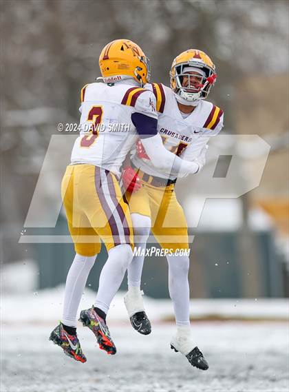 Thumbnail 3 in Kearney vs. Lutheran North (MSHSAA Class 4 Semifinal) photogallery.