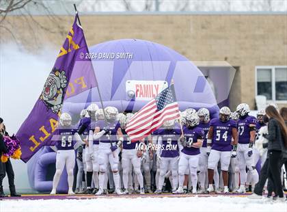 Thumbnail 3 in Kearney vs. Lutheran North (MSHSAA Class 4 Semifinal) photogallery.