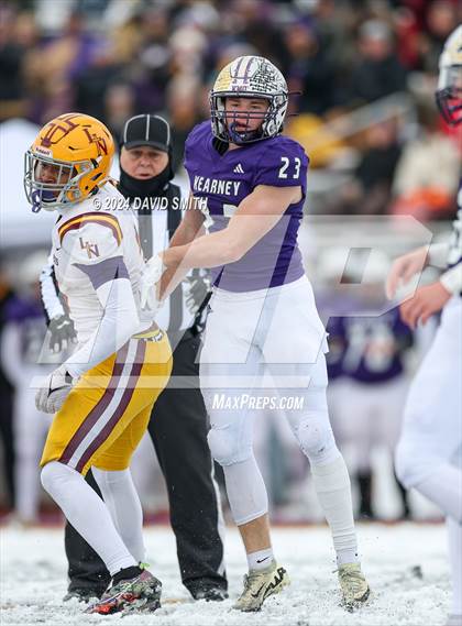 Thumbnail 1 in Kearney vs. Lutheran North (MSHSAA Class 4 Semifinal) photogallery.