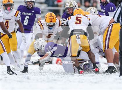 Thumbnail 3 in Kearney vs. Lutheran North (MSHSAA Class 4 Semifinal) photogallery.