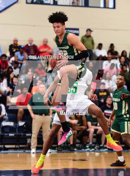 Thumbnail 2 in Tampa Catholic vs. The Villages Charter (ARS/Rescue Rooter National Hoopfest) photogallery.