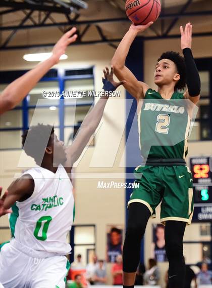 Thumbnail 2 in Tampa Catholic vs. The Villages Charter (ARS/Rescue Rooter National Hoopfest) photogallery.