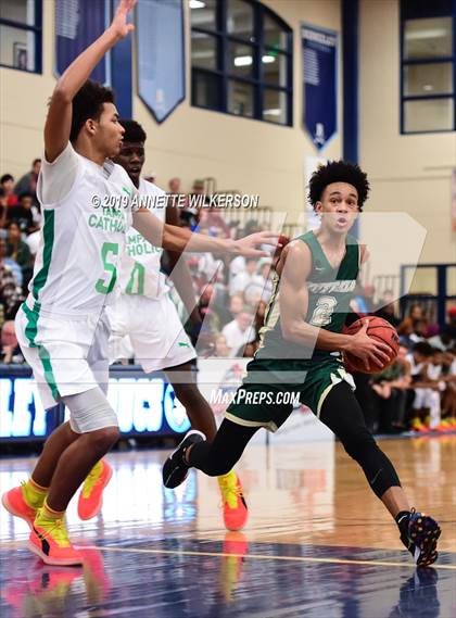 Thumbnail 2 in Tampa Catholic vs. The Villages Charter (ARS/Rescue Rooter National Hoopfest) photogallery.