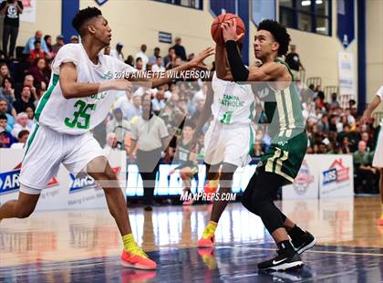 Thumbnail 2 in Tampa Catholic vs. The Villages Charter (ARS/Rescue Rooter National Hoopfest) photogallery.