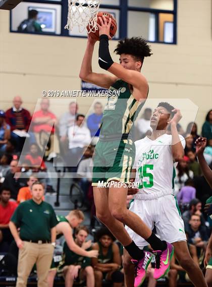 Thumbnail 3 in Tampa Catholic vs. The Villages Charter (ARS/Rescue Rooter National Hoopfest) photogallery.