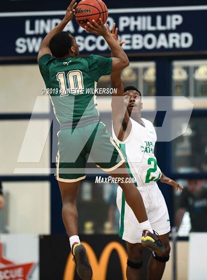 Thumbnail 1 in Tampa Catholic vs. The Villages Charter (ARS/Rescue Rooter National Hoopfest) photogallery.