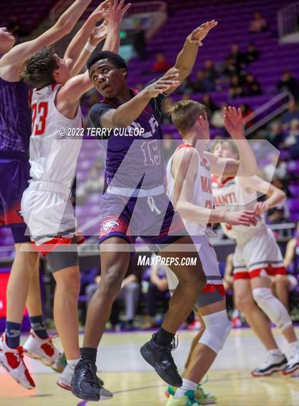 Thumbnail 3 in American Leadership Academy vs. Manti (UHSAA 3A Quarterfinal) photogallery.