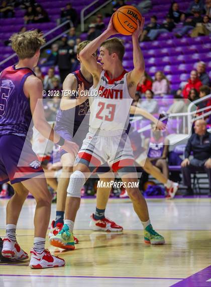 Thumbnail 2 in American Leadership Academy vs. Manti (UHSAA 3A Quarterfinal) photogallery.