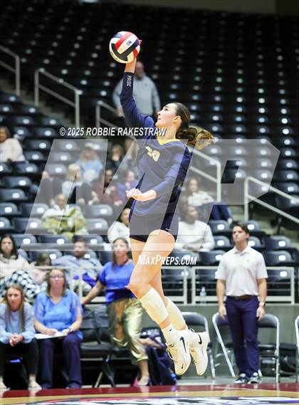 Thumbnail 3 in Highland Park @ A&M Consolidated (UIL 5A D1 Volleyball Final) photogallery.
